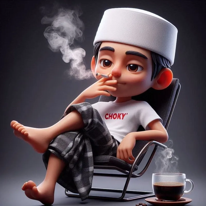 Avatar ảnh hút thuốc thể hiện phong cách mạnh mẽ và cá tính.