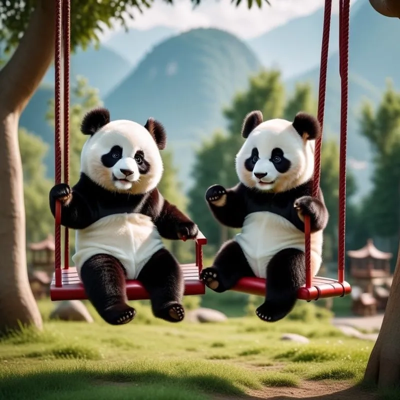 Meme gấu từ Trung Quốc mang lại sự dễ thương và vui nhộn.