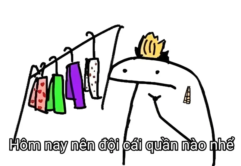 Tụt quần ra meme luôn khiến người xem không thể nhịn cười với những tình huống hài hước.