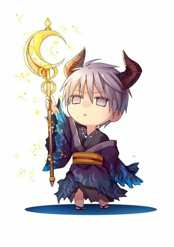 Anime chibi nam ngầu kết hợp phong cách chibi với nét mạnh mẽ đầy cá tính