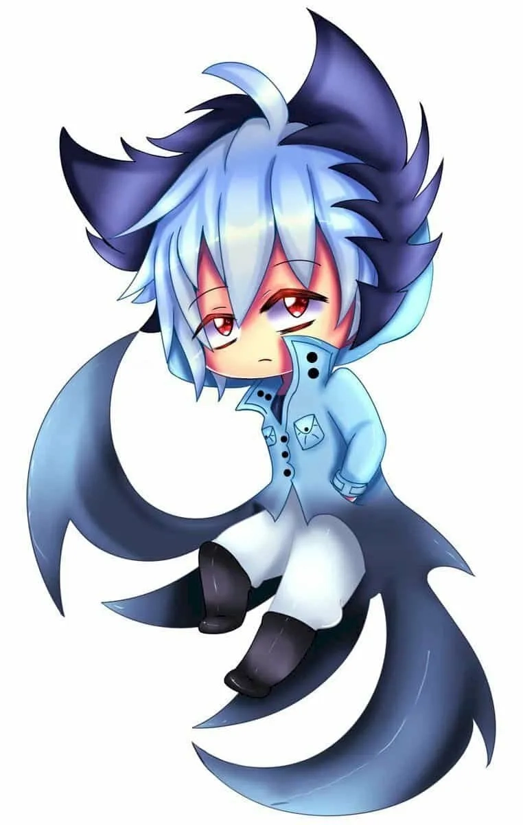 Ảnh chibi nam ngầu thể hiện sự mạnh mẽ với phong cách chibi ấn tượng