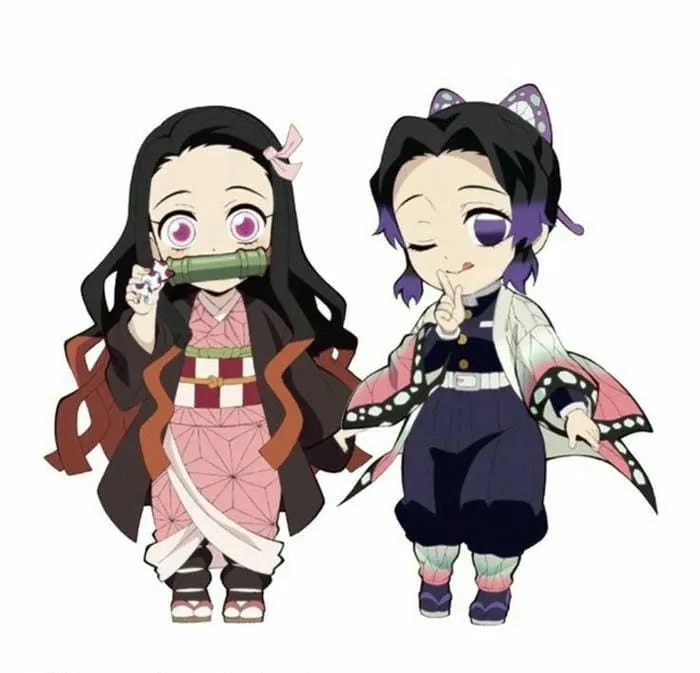 Tuyển chọn hình Shinobu chibi cute khiến ai cũng tan chảy