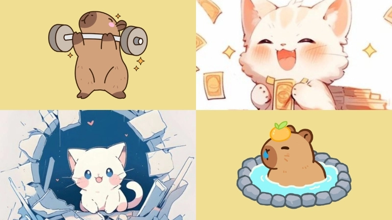 Ảnh avatar cute chibi là gì khiến dân mạng phát cuồng