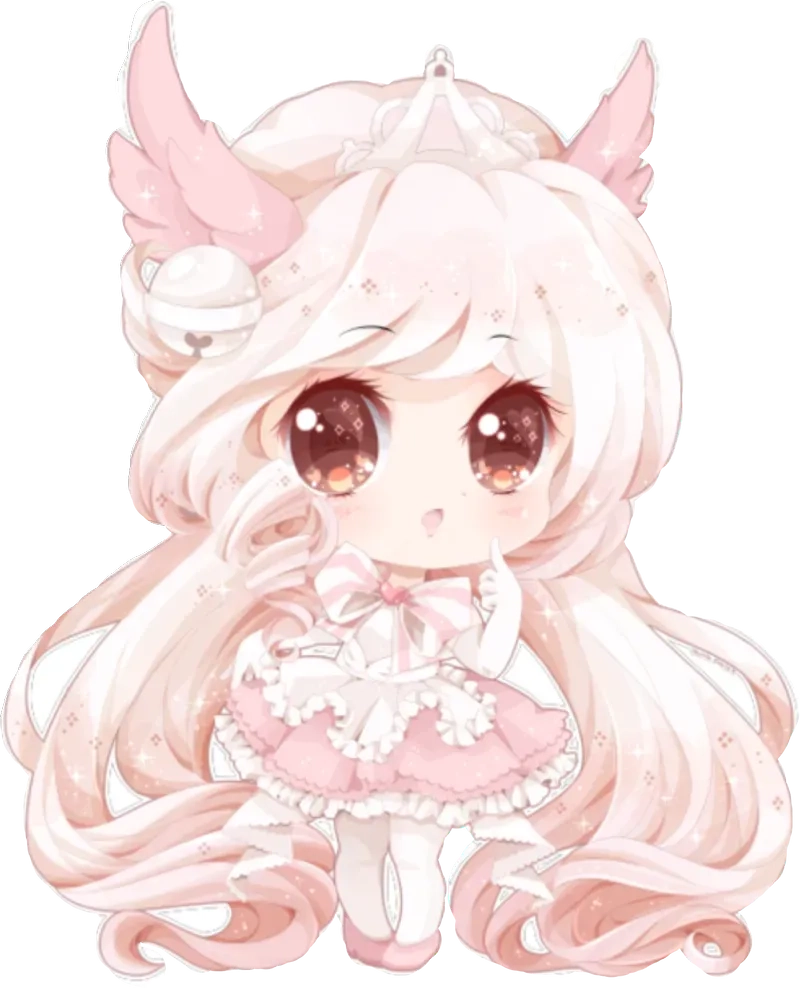 Avatar cặp cute chibi ngọt ngào lãng mạn