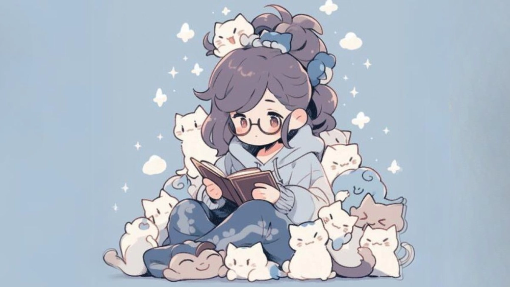 Avatar hình cute chibi đơn giản mà thu hút