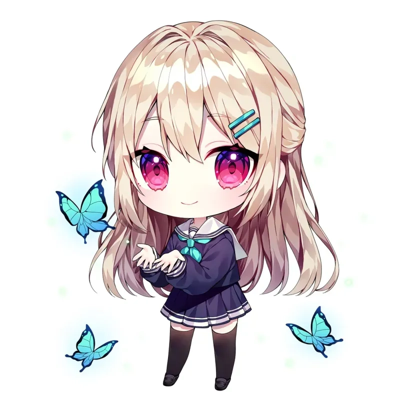 Anime chibi cute avatar ảnh chibi cực kỳ thu hút giới trẻ