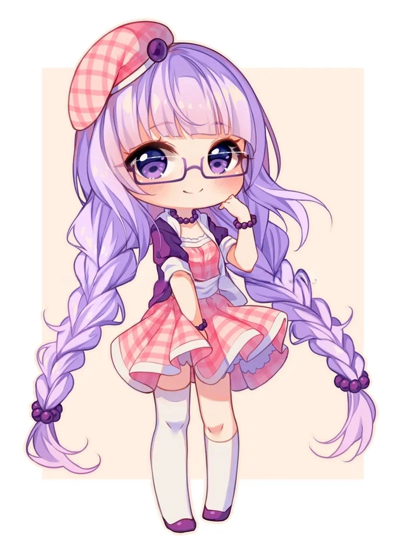Cute chibi ảnh avatar khiến bạn muốn tải ngay