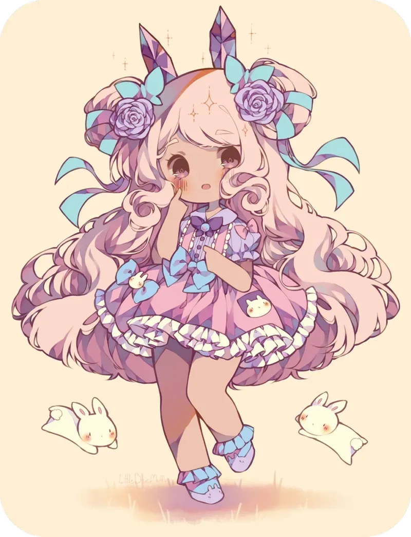 Avatar chibi cute ngộ nghĩnh ảnh cute siêu đáng yêu dễ chọn