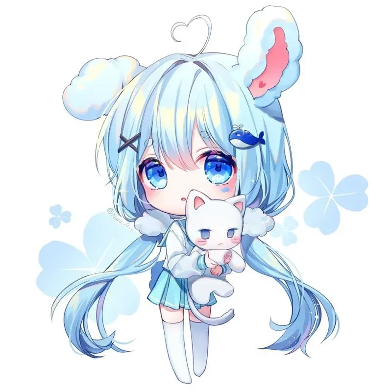 Avatar chibi cute avt ảnh cute nổi bật trong mọi khung hình