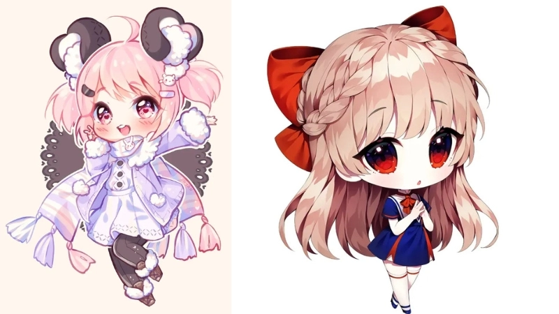 Ảnh chibi cute là gì mà ai cũng mê mẩn