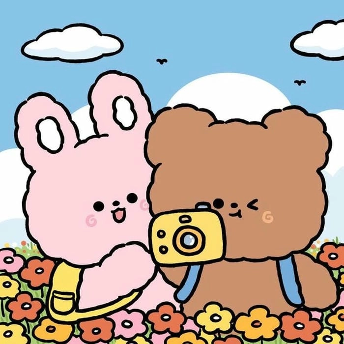 Tải về hình con thỏ chibi cực dễ thương