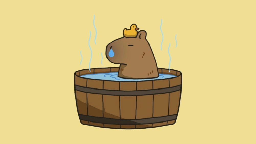 Bộ sưu tập avatar hình nền capybara cute chibi cực chất