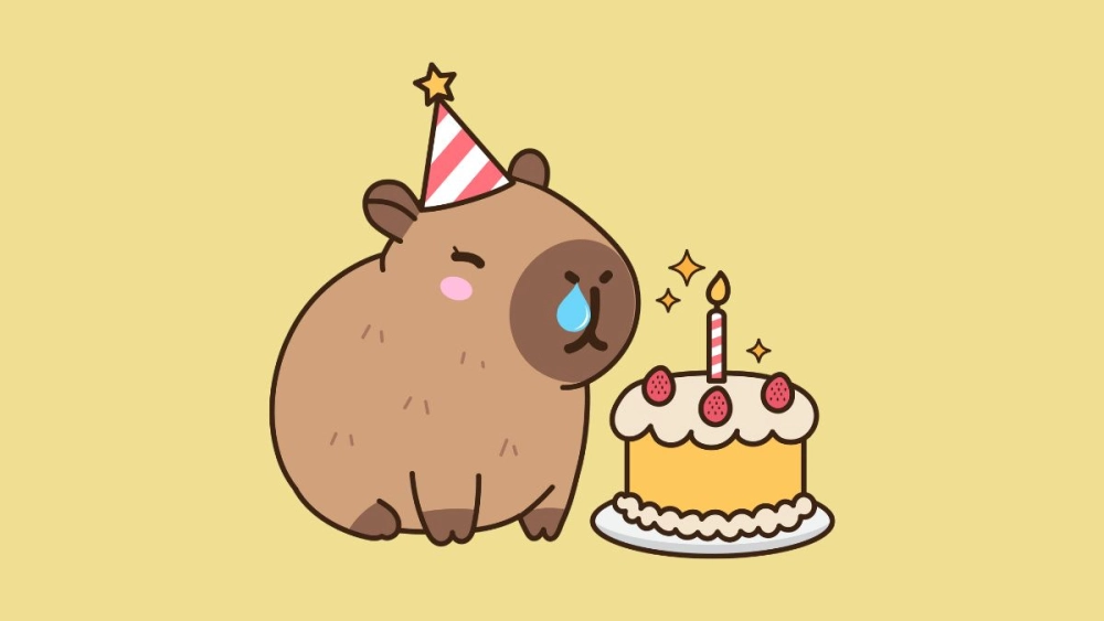 Tải ngay avatar hình ảnh capybara cute chibi ngọt ngào