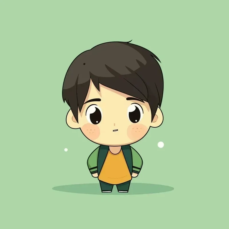 Avatar nam cute chibi vừa lạnh lùng vừa baby đáng yêu