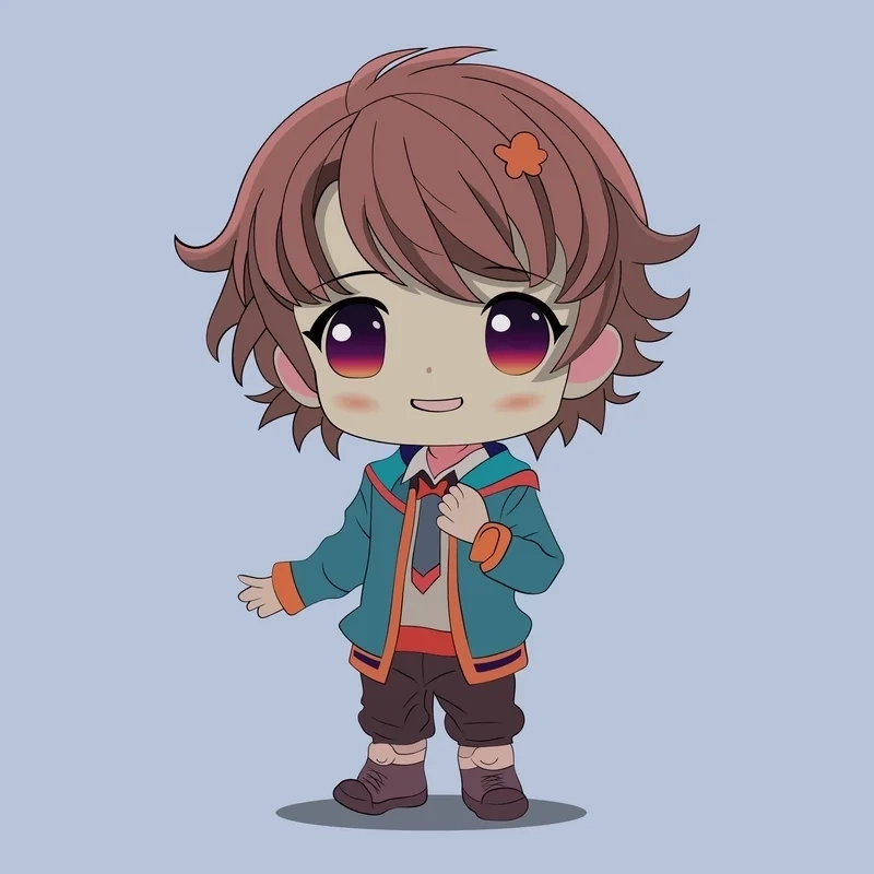 Avatar anime cute chibi lung linh như bước ra từ truyện