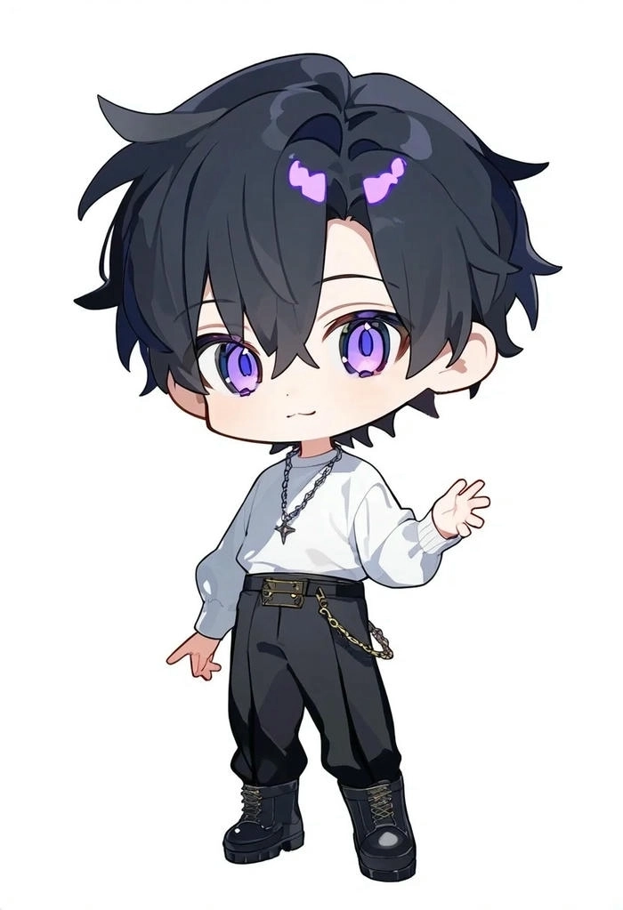 Ảnh chibi avatar cute nam đầy màu sắc và cá tính riêng