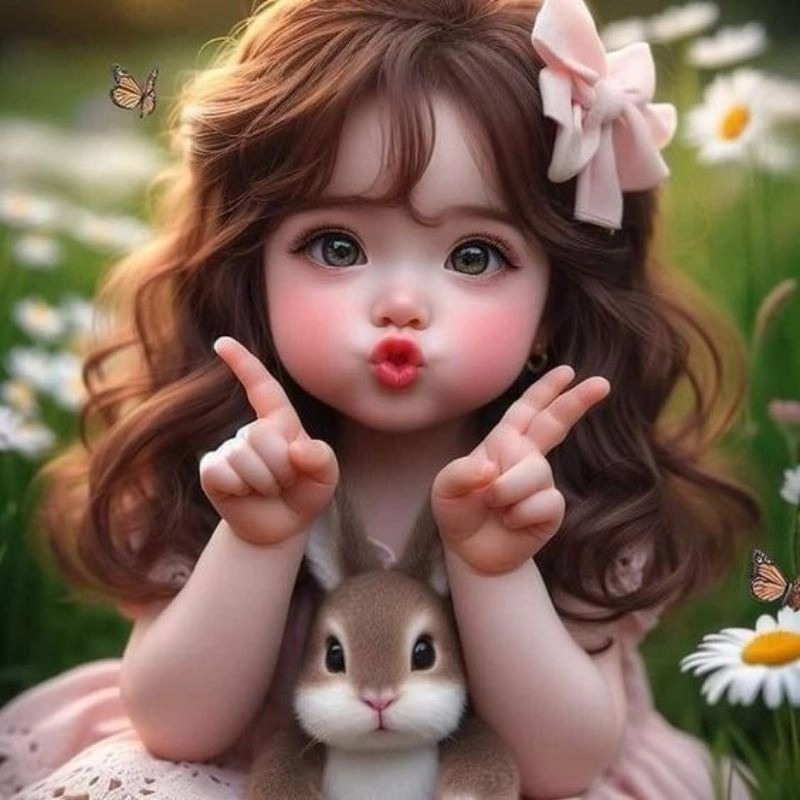 Avatar nữ cute chibi tỏa sáng phong cách đáng yêu