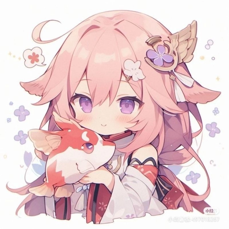 Hình ảnh đẹp avatar cute anime chibi độc đáo dễ gây ấn tượng