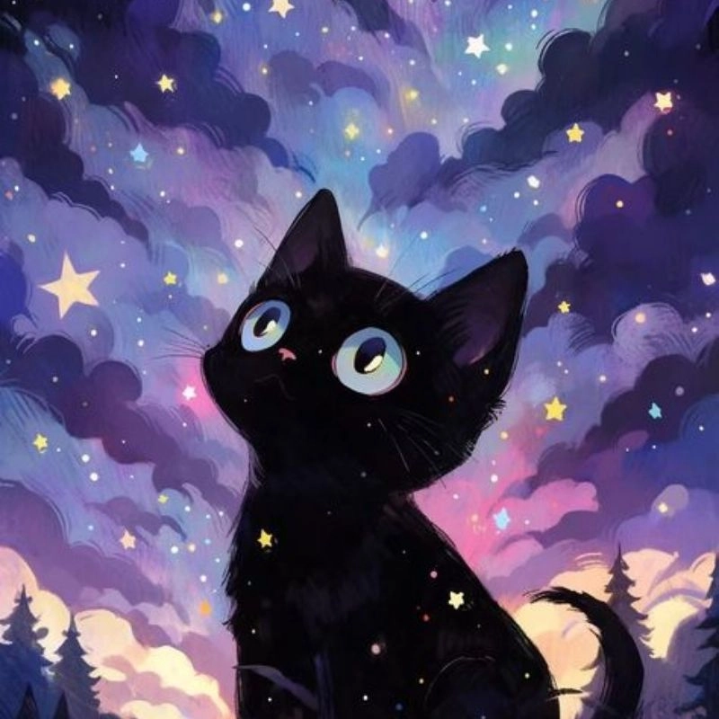 Chibi avatar cute mèo đáng yêu cho mọi phong cách