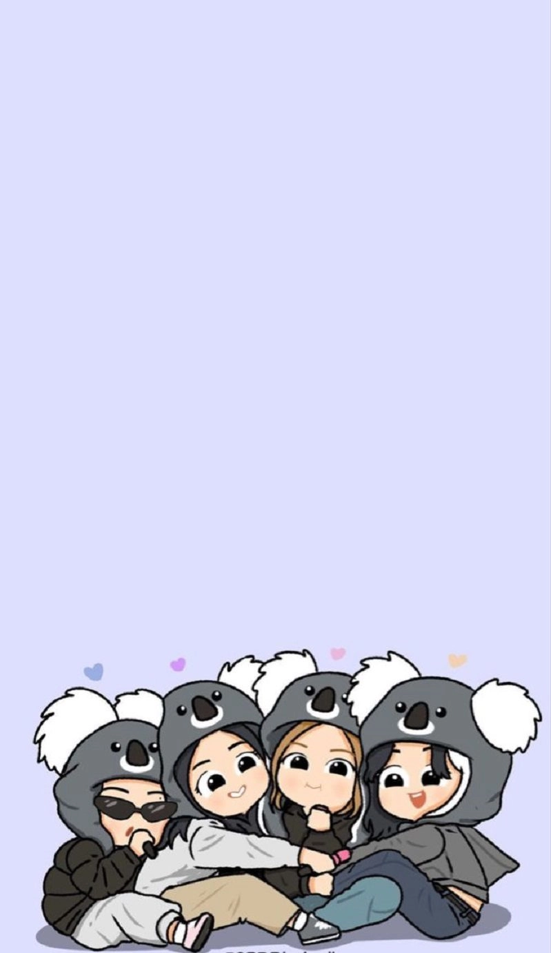 Blackpink cute chibi dễ thương lạ