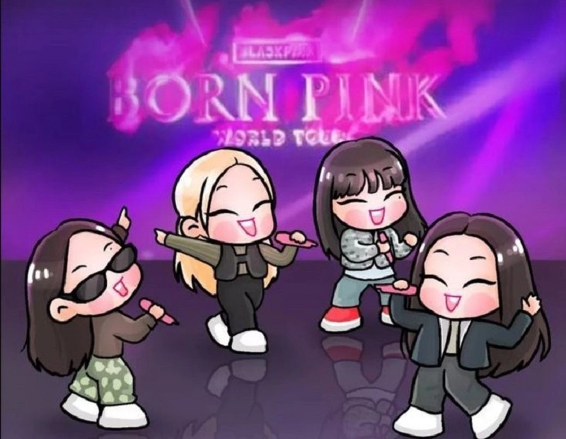 Fan phát cuồng với black pink chibi cute