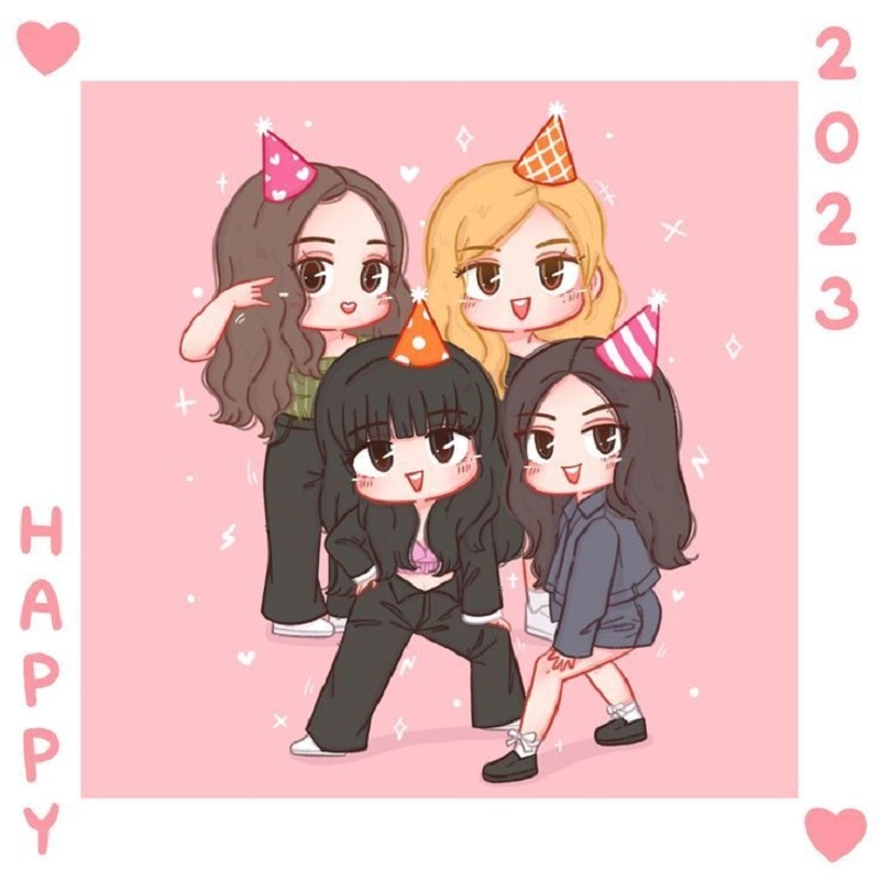 Tuyển tập chibi blackpink cute mới nhất