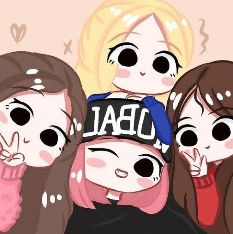 Tải ngay hình blackpink chibi cute đẹp