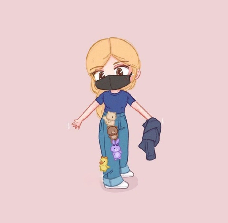 Chiêm ngưỡng jennie chibi cute duyên dáng