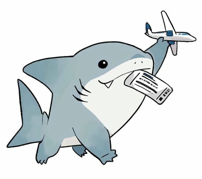 Tải ngay cá mập con chibi cực dễ mến