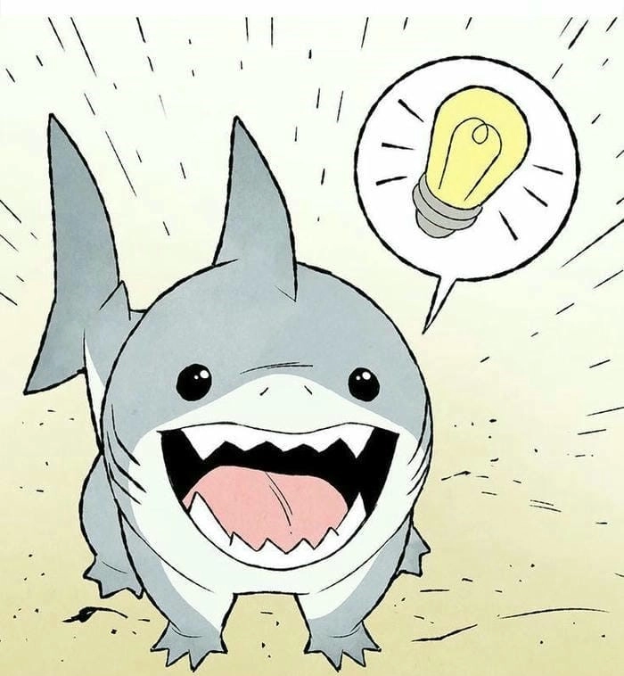 Tuyển chọn hình cá mập chibi cute hot nhất