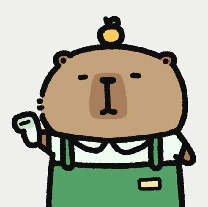 Tổng hợp hình vẽ capybara chibi dễ thương