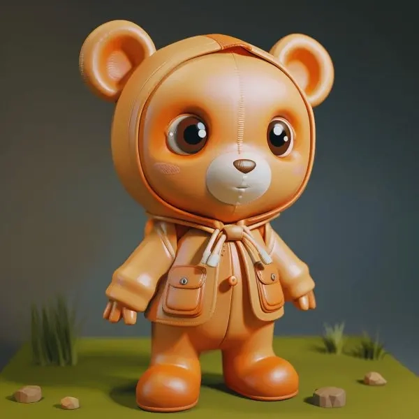 Chibi tik tok avatar gấu cute hot trend khiến ai cũng thích mê