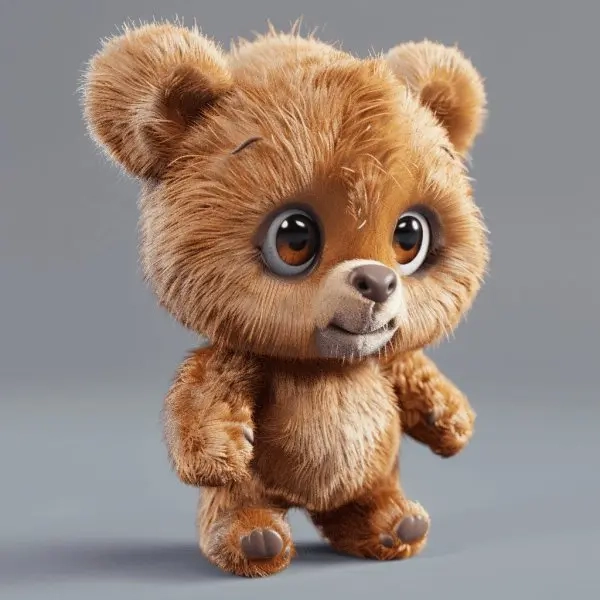 Chibi avatar gấu cute đôi siêu hợp cho cặp đôi dễ thương