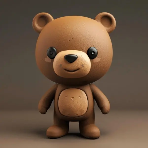 Gấu cute chibi avatar khủng log đốn tim với vẻ ngoài dễ mến