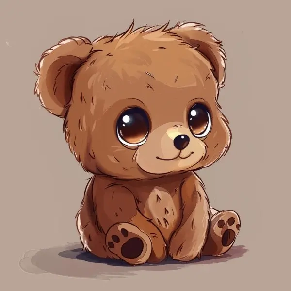 Anime chibi avatar gấu cute khiến dân tình mê mẩn vì quá xinh