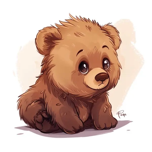 Avatar gấu cute chibi giúp bạn nổi bật giữa đám đông