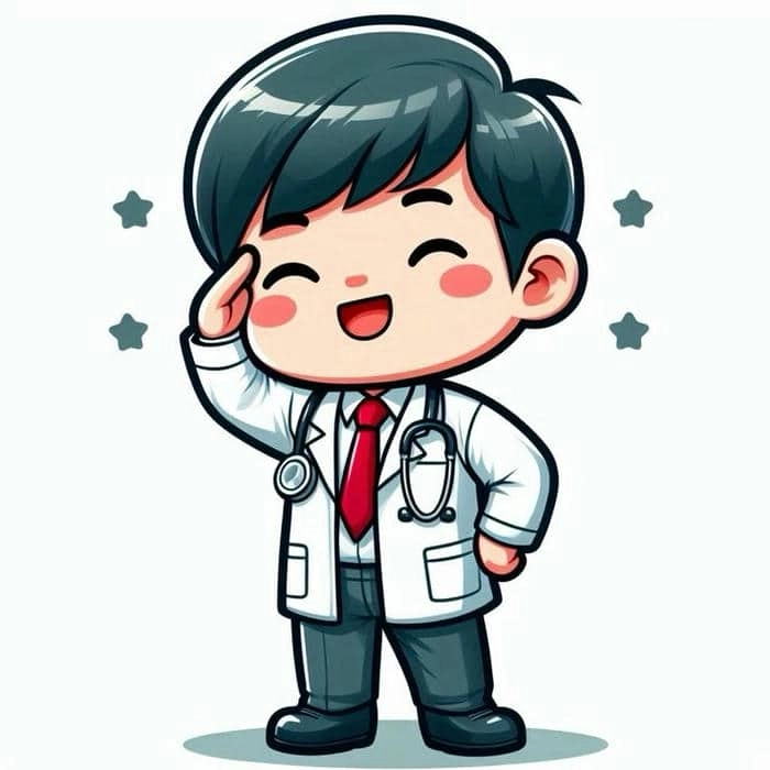 Hình ảnh bác sĩ chibi cực kỳ dễ mến