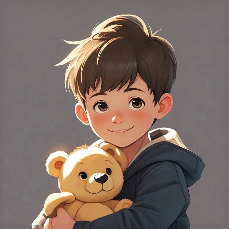 Tải ngay mẫu chibi bé trai vector độc đáo