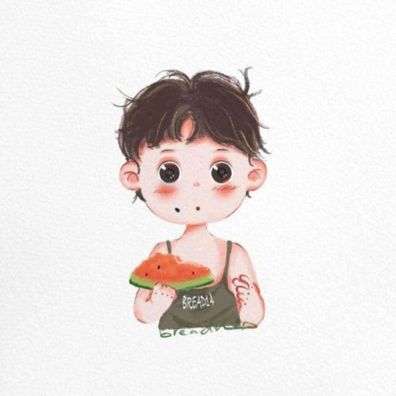 Hình ảnh chibi bé trai mặc vest siêu đáng yêu