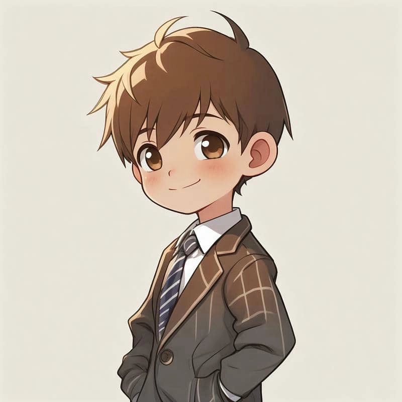 Khám phá hình vẽ chibi bé trai độc đáo