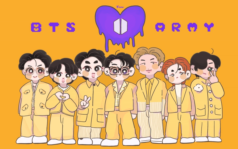 Hướng dẫn cách vẽ chibi bts dễ