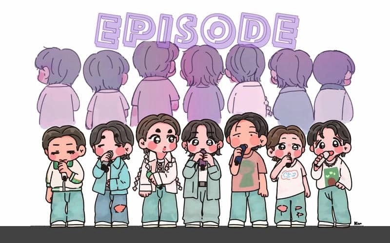 Hình ảnh bt21 chibi bts dễ thương