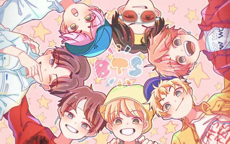 Chiêm ngưỡng bts chibi butter ấn tượng