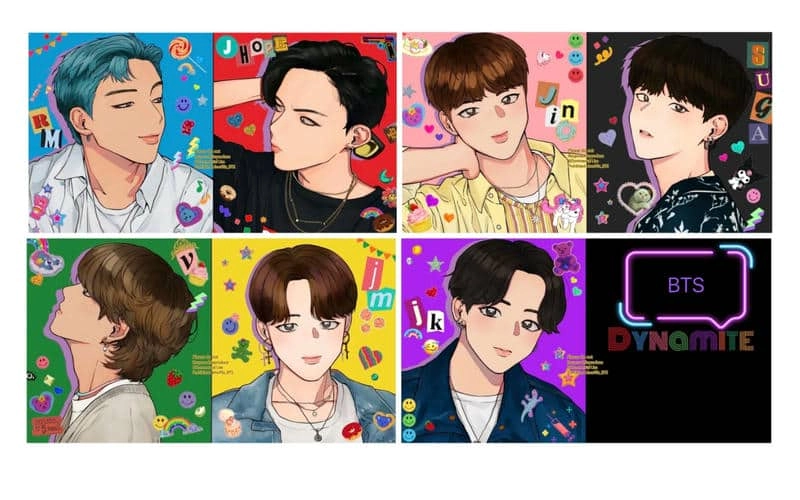 Cùng xem bộ bts chibi doll siêu xinh