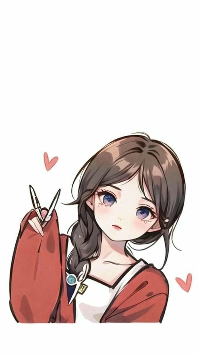 Avatar anime girl ảnh chibi cute dễ thương ngọt ngào thu hút