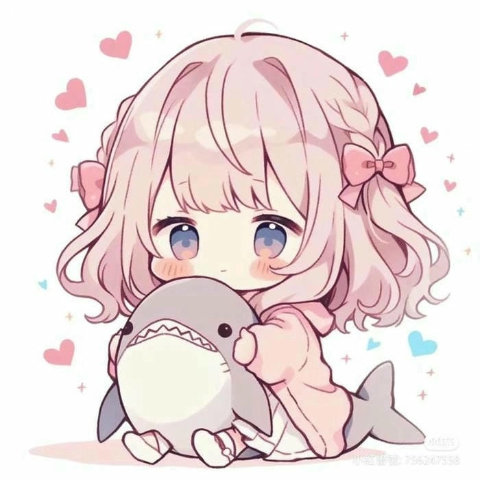 Girl girl avatar cute anime chibi làm nổi bật cá tính riêng