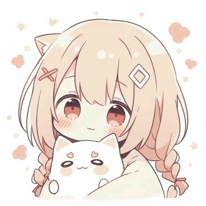 Đơn giản avatar anime chibi girl cute dễ vẽ cho người mới tập vẽ