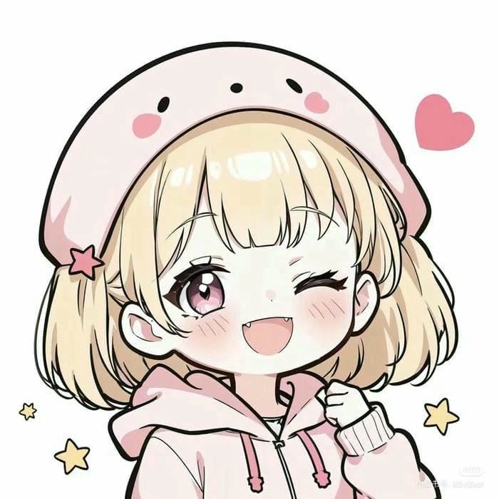 Avatar cute girl chibi đang gây sốt cộng đồng mạng