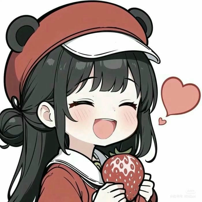 Avatar chibi cute girl đậm nét nữ tính tinh tế