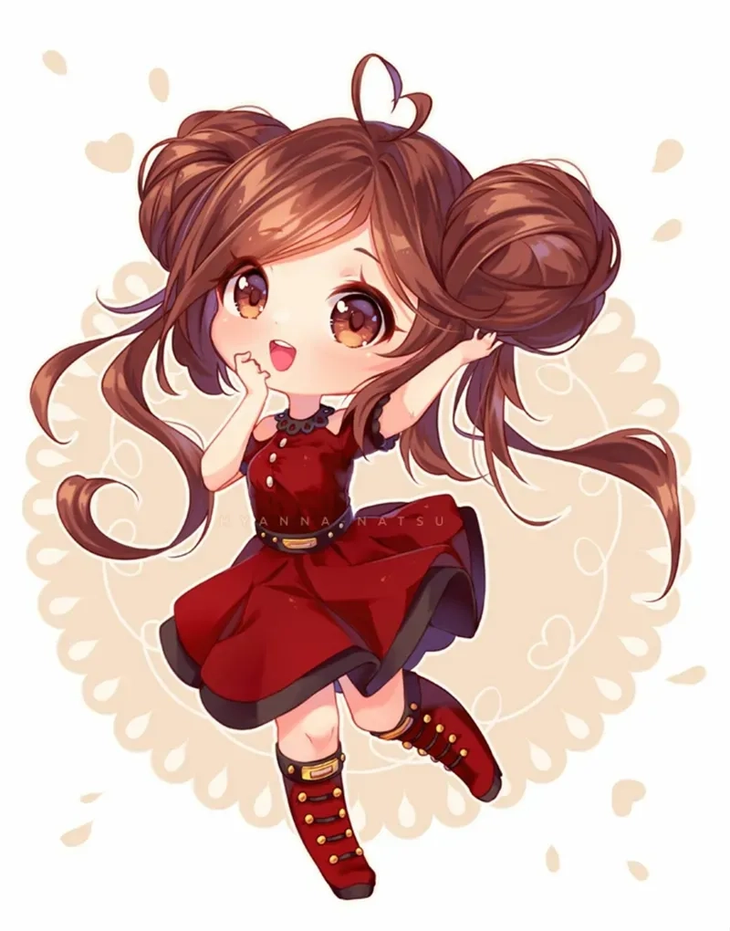 Tổng hợp ảnh nữ chibi cute cho bạn nữ